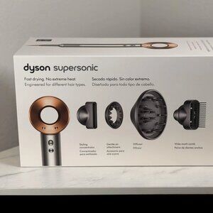 Dyson Supersonic Hair Dryer - Nickel Copper New Sealed